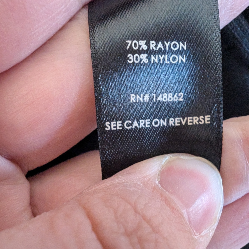 3 For $24 Torrid Black Crisscross Neckline Blouse - Picture 5 of 6